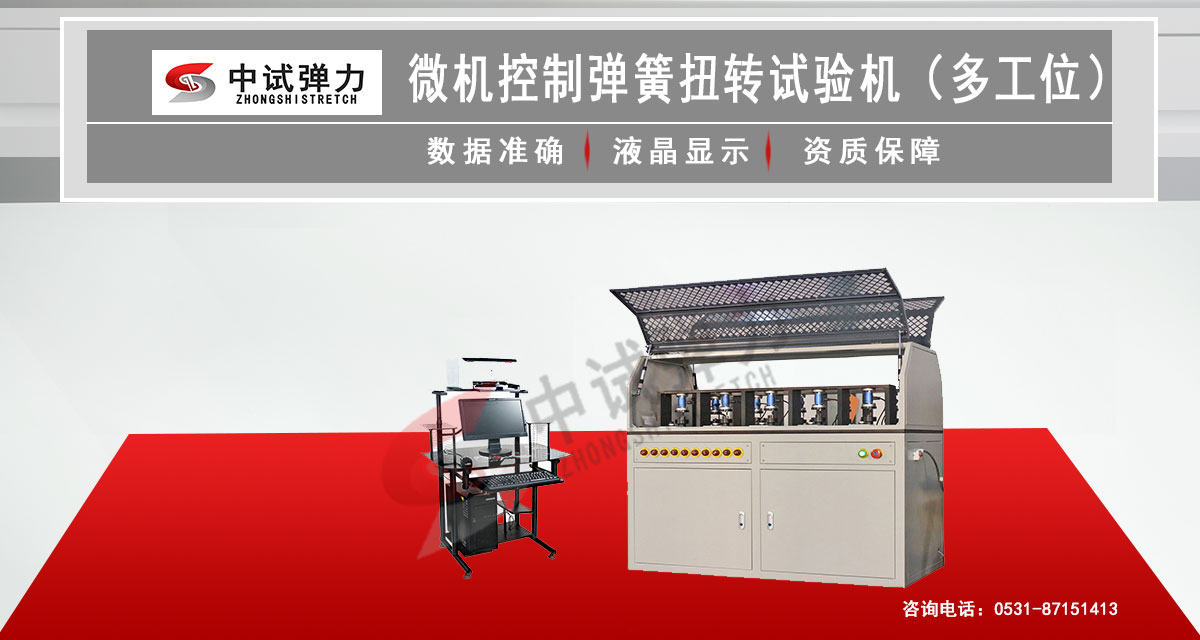 微机控制弹簧扭转试验机(多工位)