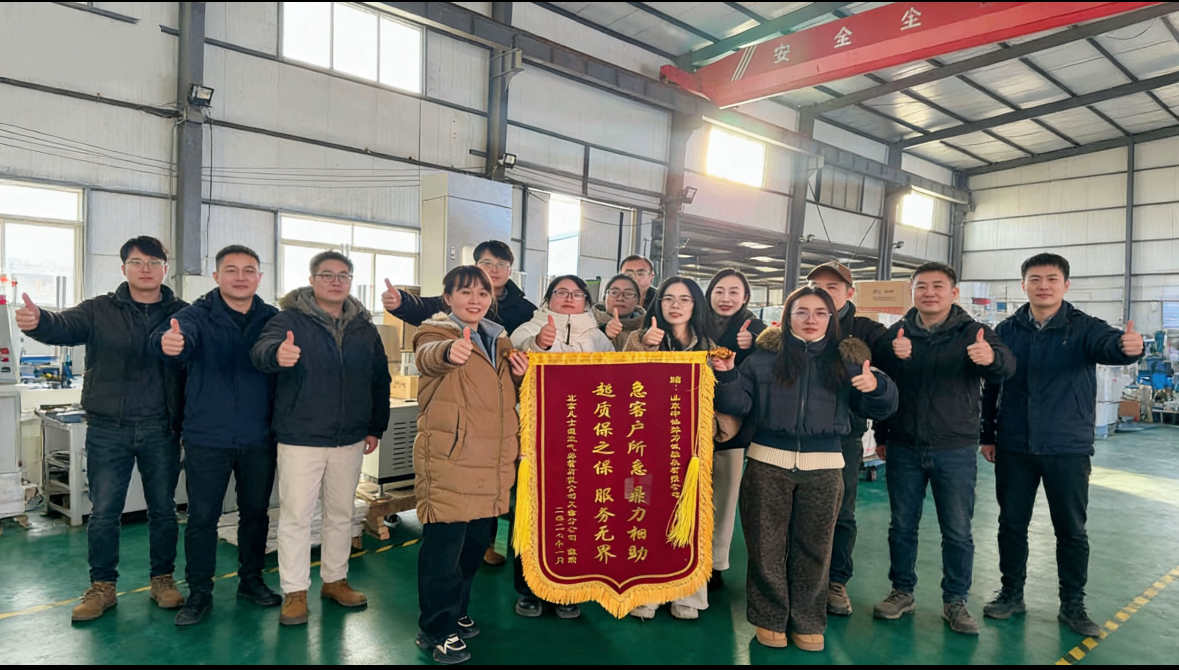 中试弹力试验机厂获空气弹簧客户锦旗，超保服务暖人心，专业担当赢赞誉！